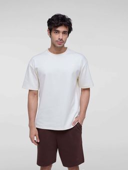 FEIER - Men's Everywear Oversized White T-Shirt