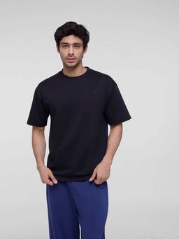 FEIER - Men's Everywear Oversized Black T-Shirt