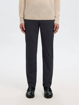 Selected - Men Dark Grey Formal Slim Fit Trouser