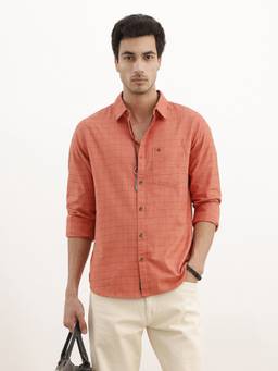 WROGN - Red Classic Checkered Full Sleeve Shirt