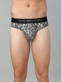 Van Heusen Innerwear - Allover Print Swift Dry Flexi Stretch Air Series Active Brief