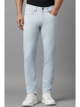 Louis Philippe - Men Blue Dark Slim Fit Jeans