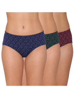 Groversons Paris Beauty - Assorted Panties For Women - Multi-Color (Pack Of 3)