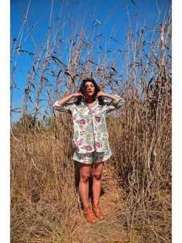 WHY SO BLUE - Lia Co-Ord for Women (Set of 2)