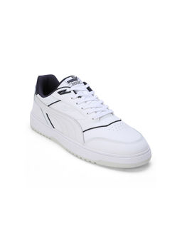 Puma - Doublecourt Unisex Black & White Sneakers