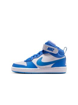 Nike - Boys Court Borough Blue Basketball Shoes