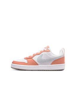 Nike - Boys Court Borough Orange Basketball Shoes