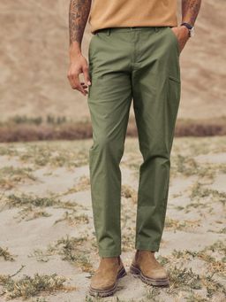 Andamen - Olive Regular Fit Trouser