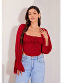 Red color option, Currently selected