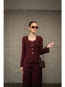 Burgundy color option, Currently selected