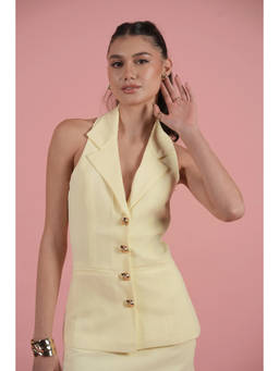 VALESI - Yellow Sophie Solid Top