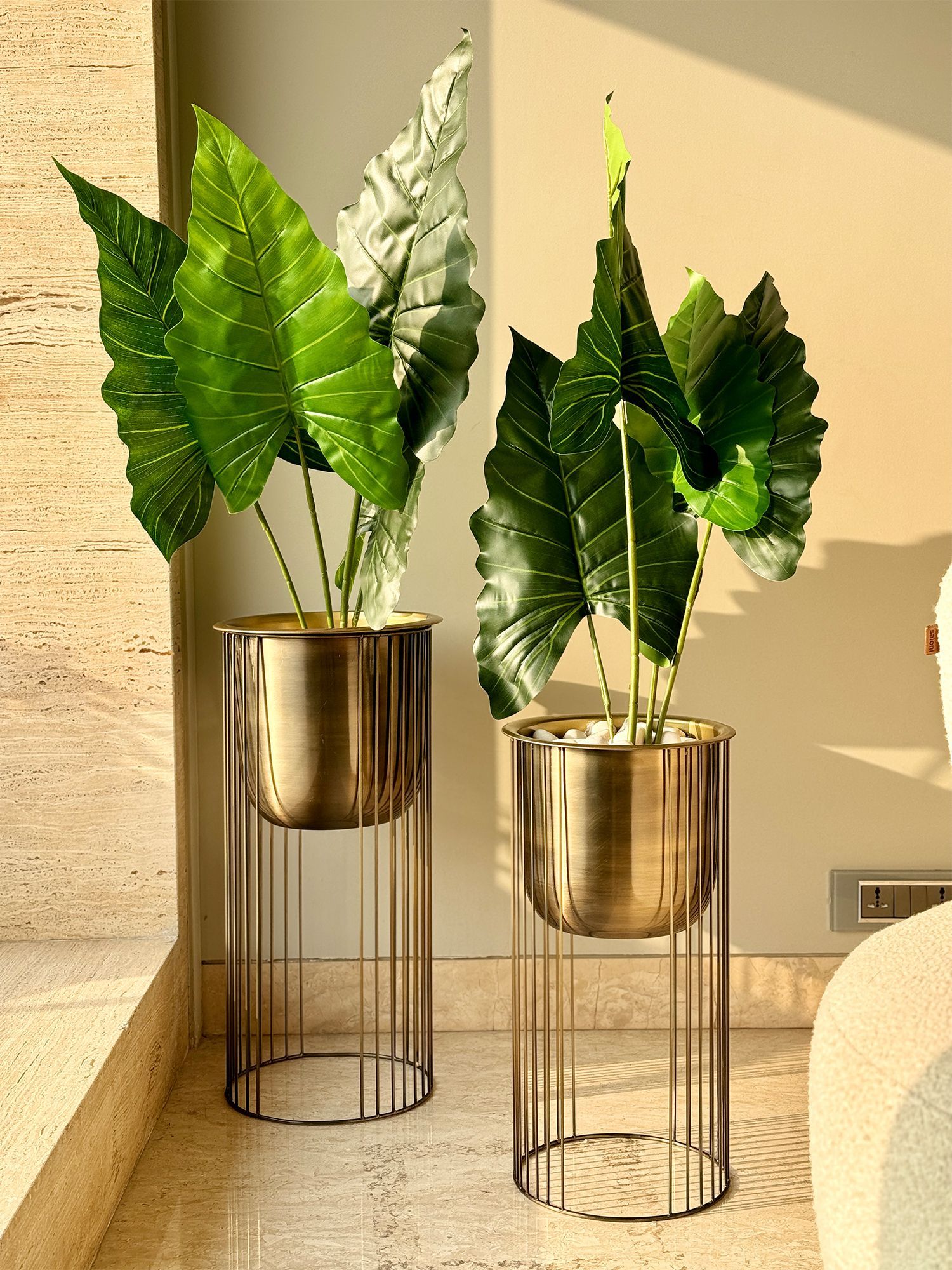 Buy Mason Home Aurum Planter Antique Gold (Set of 2) Online