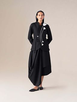 AMPM - Women Black Wool Jacket