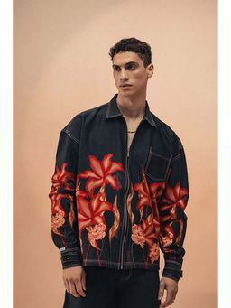 TheRealB - Printed Denim Jacket