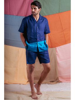 dhaaga - Zane Set Carbon Blue