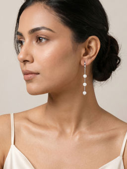GIVA - 925 Silver Elarisse Pearl Drop Earrings