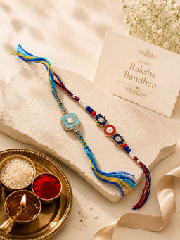 Niska - Handcrafted Festive Rakhi (Pack of 2)