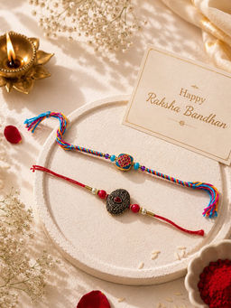 Niska - Luxury Raksha Bandhan Rakhi (Pack of 2)