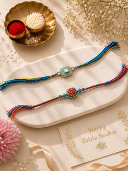 Niska - Premium Handmade Rakhi (Pack of 2)