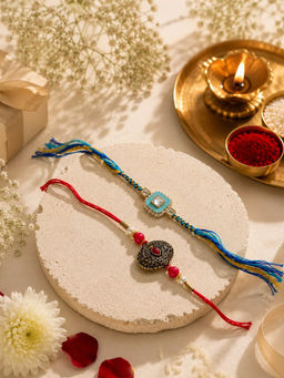 Niska - Classic Pearl Rakhi (Pack of 2)