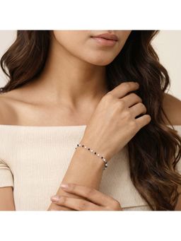GIVA - 925 Silver Noir Bracelet