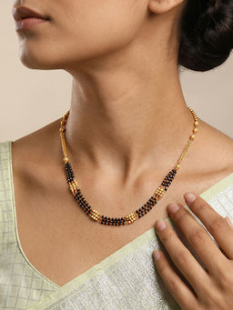 GIVA - 925 Silver Golden Shakti Mangalsutra