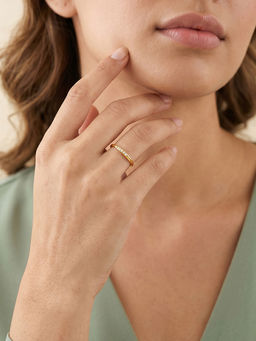 GIVA - 925 Silver Golden Orvienne Ring