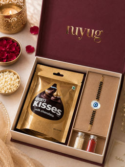 Nuyug - Kids Evil Eye Rakhi Gift Set