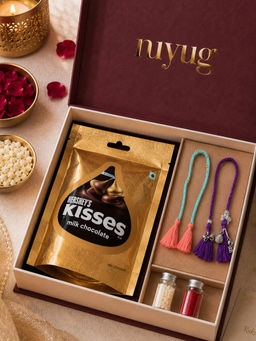Nuyug - Royal Tassel Bhaiya Bhabhi Gift Set