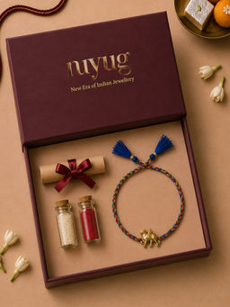 Nuyug - Sacred Nandi Blessings Rakhi Gift Set