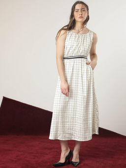 RAREISM - Narcissa Beige Dress