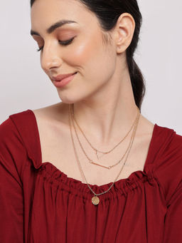 Sohi - Gold Toned Gold Plated Chain