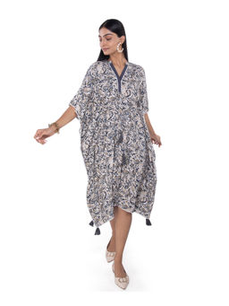 ZLAATA - Multicolor Printed Kaftan Dress