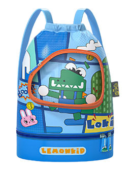 Little Surprise Box - Kids Croc Face Waterproof Swimming Bag