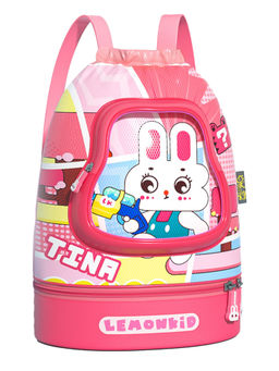 Little Surprise Box - Kids Pink Rabbit Face Waterproof Swimming Bag