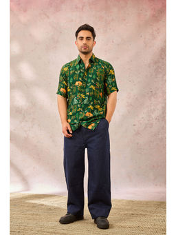 Masaba - Green Tropical Rhapsody Shirt