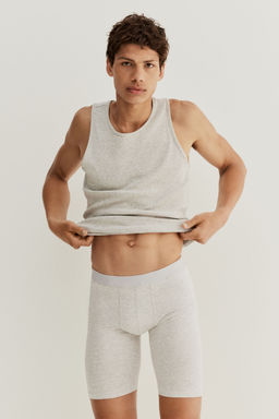 H&M - Men 2-Pack Long Trunks With Lycra