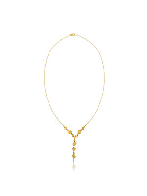 Buy Senco Gold 22K Yellow Gold Sleek Block Gold Necklace online