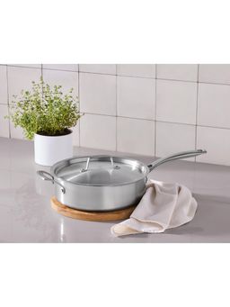 Le Creuset - Essential Triply Stainless Steel Saute Pan with Lid - 26 cm