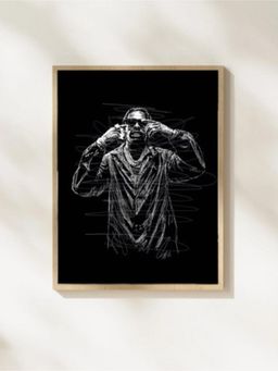 Sun Mun Decors - Vault Series Masked Legend Potrait Art Frame