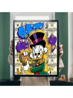 Sun Mun Decors - Money Love Collection Cash Duck Art Frame