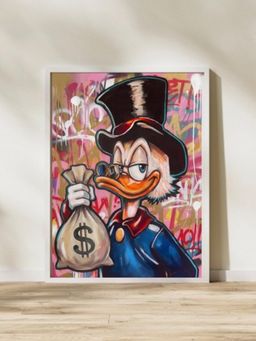 Sun Mun Decors - Money Love Collection Dollar Duck Frame
