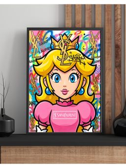 Sun Mun Decors - Pop Art Collection Video Game Princess Art Frame