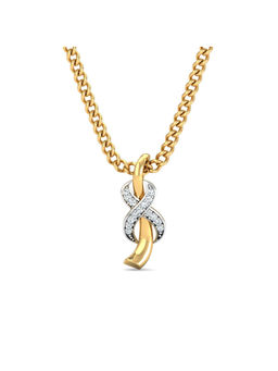KuberBox - Aksaj Infintiy Pendant 18K Gold