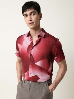 Rare Rabbit - Caplets Red Shirt