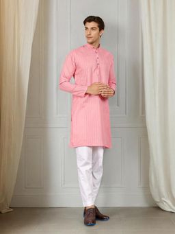 Gahan - Mens Stripe Daily Straight Kurta