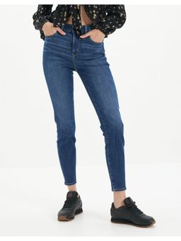 American Eagle - Women Blue Ne(x)t Level Curvy High-Waisted Jegging