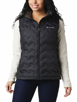 Columbia - Women Black Delta Ridge Down Vest