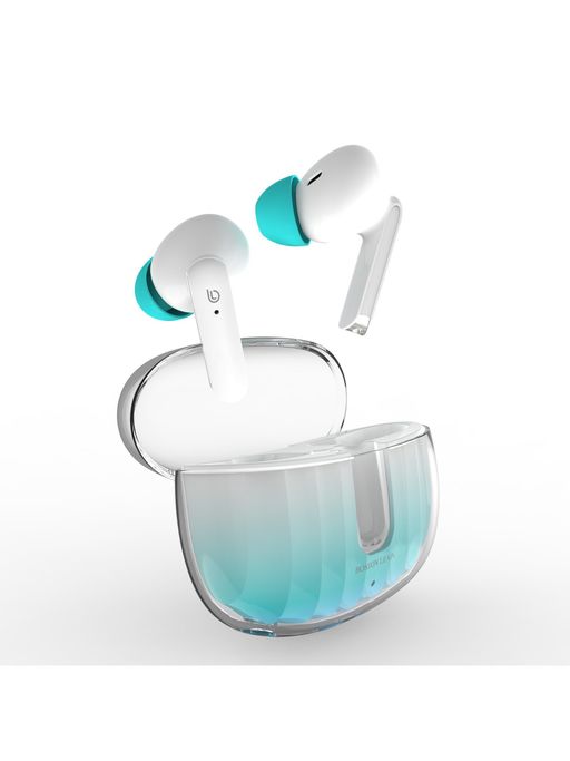 BOSTON LEVIN Airmax TWS With Playtime 30 Hours Blue Earbuds Headphone