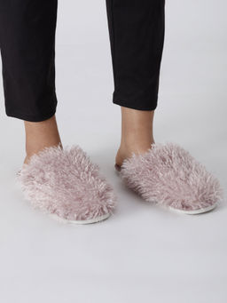 Twenty Dresses by Nykaa Fashion - Close To You Fur Slippers